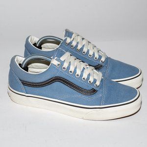 Vans Old Skool Sneakers Earth Blue Sneakers Athletic Skater Shoes M 6.5 / W 8